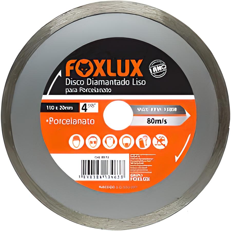 Disco de Corte 110MM Diamantado para Porcelanato – FOXLUX