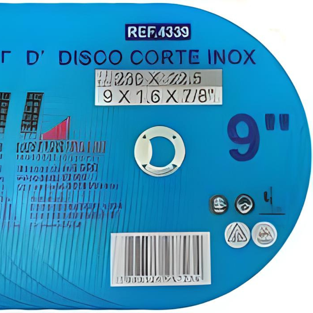 DISCO DE CORTE INOX