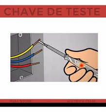 CHAVE FENDA TESTE
